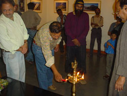 Inauguration of Exhibition of Photographs by Manohar Gangan