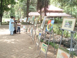 Exhibition at Empress garden