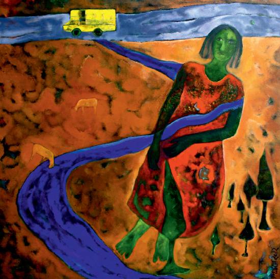 New addition to Professional Artists directory of Indiaart.com - Milan Sharma