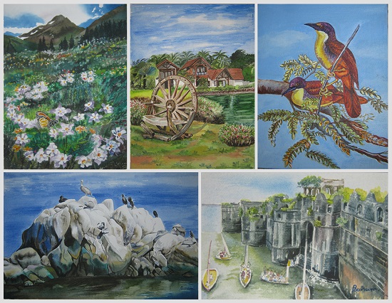 New addition to the portfolio of paintings by Poonam Juvale