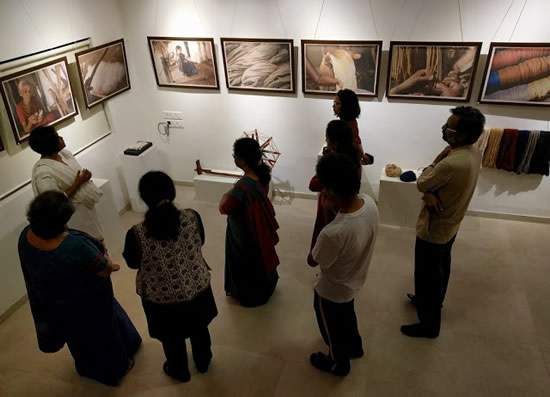 Photo Essay - Cotton to Cloth, Indiaart Gallery, Pune