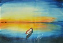 Tranquility, Painting by Dedeepya John