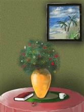 Home Interiors, Painting by Gagandeep Kaur