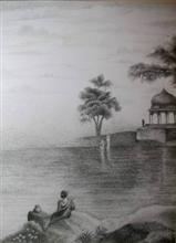 Nature I, Painting by Madhulika Srivastava