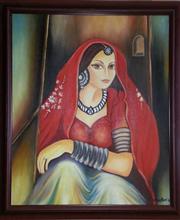 Sacrificators, Painting by Rupal Buch