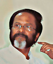 Artist Pradip Sarkar