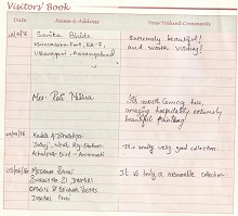 Coments from Visitors - 1