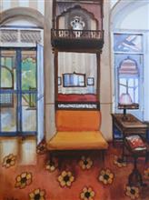 Heritage Hotel II, Matheran, Painting by Chitra Vaidya, Watercolour on Paper, 14 x 10 inches