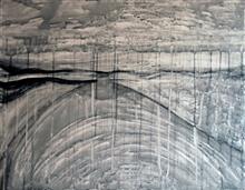 Links with Life, painting by Prakash Bal Joshi, Ink on Canvas, 24 x 30 inches 