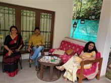 Amita Goswami, Dinesh Goswami and Rupal Buch at Indiaart Gallery, Pune