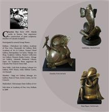Ganapati - An exclusive exhibition of 51 bronze sculptures of Ganesha by five sculptors, Brochure page - 4