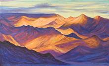 Himalaya collection - 15, Paintings by Kishor Randiwe, Oil on Canvas, 36 x 60 inches