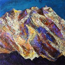 Himalaya collection - 5, Paintings by Kishor Randiwe, Oil on Canvas, 24 x 24 inches