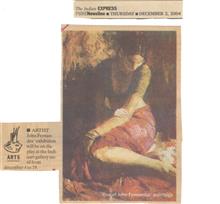 John Fernandes Exhibition of Paintings, Indian Express, 2 Dec 2004
