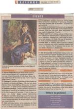 John Fernandes Exhibition of Paintings, Pune Times, 7 Dec 2004