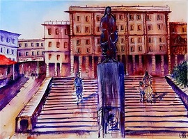 painting by Ivan Gomes