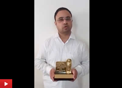 Oscar winner Vikas Sathaye talks about his project which he won