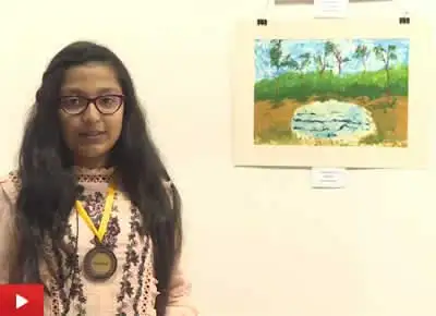 Vidisha Ajmera from Mumbai talks about her painting