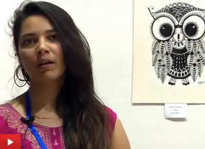 Antara Chowkase talks about her painting