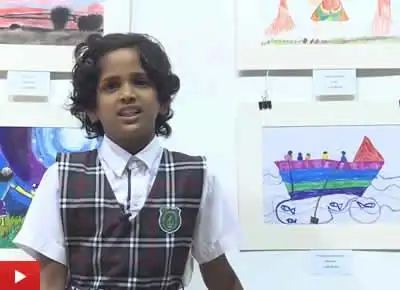 Chinmayee Naravane talks about her medal winning painting