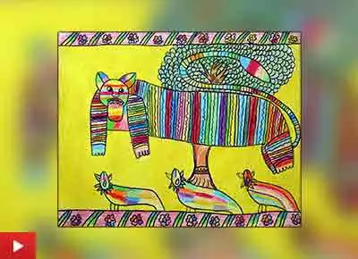 Bhayani Bhavya from Surat talks about her painting