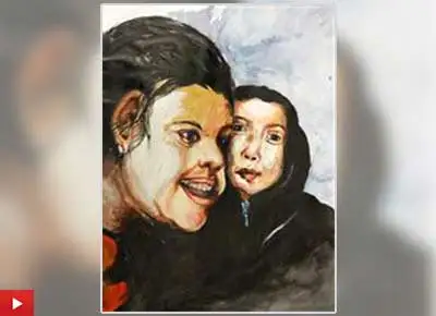 Susmita Roy from Jalpaiguri talks about her painting