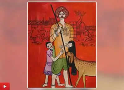 Farmer - Bristi Gopani from Surat talks about her painting