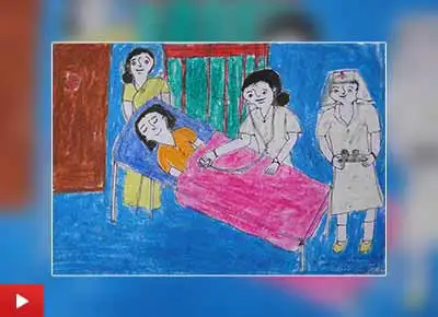 Doctor painting by Shilpa Dombare (class 9)