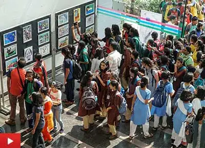 Painting competition for children and young adults jointly organised by Khula Aasmaan and IISER Pune