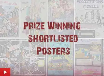 Poster competition for children and college students by Khula Aasmaan and Kutuhal