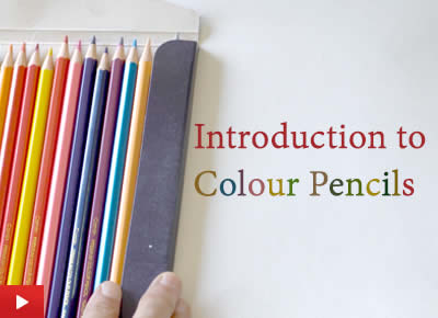 Introduction to drawing and painting with colour pencils