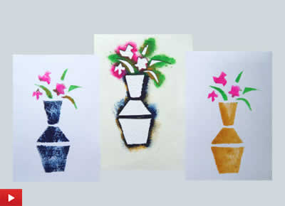 Stencil Painting