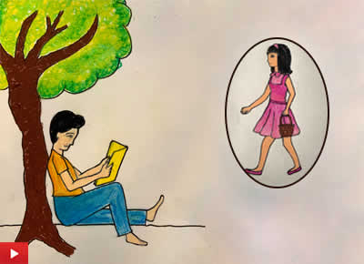 स्मरण चित्र १ | Memory Drawing 1