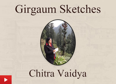 Girgaon heritage sketches by Chitra Vaidya