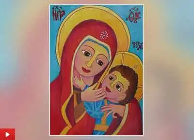 Viara Pencheva from Bulgaria talks about her painting