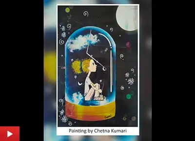 Digital art by Chetna Kumari (20 years) 