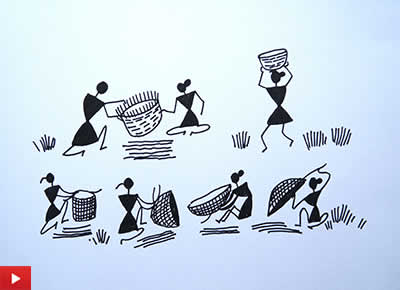 वारली चित्रकला - २