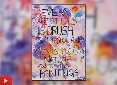 My Happiness, Mixed media on Paper