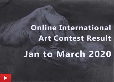 Online international art contest result - Jan to March 2020