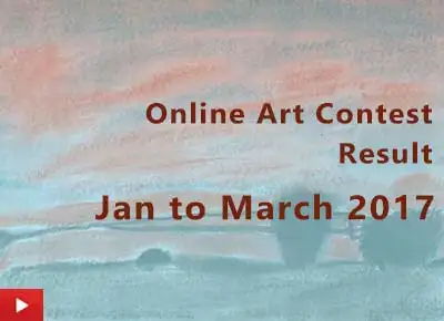 Online art contest result - Jan to March 2017