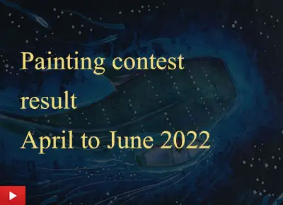 Result of painting contest - April to June 2022