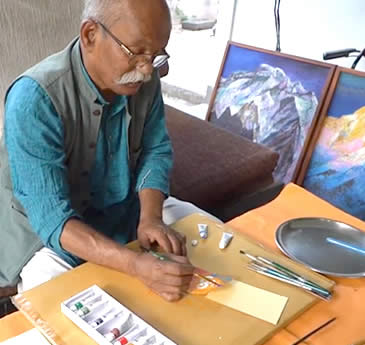 Artist Kishor Ranadiwe