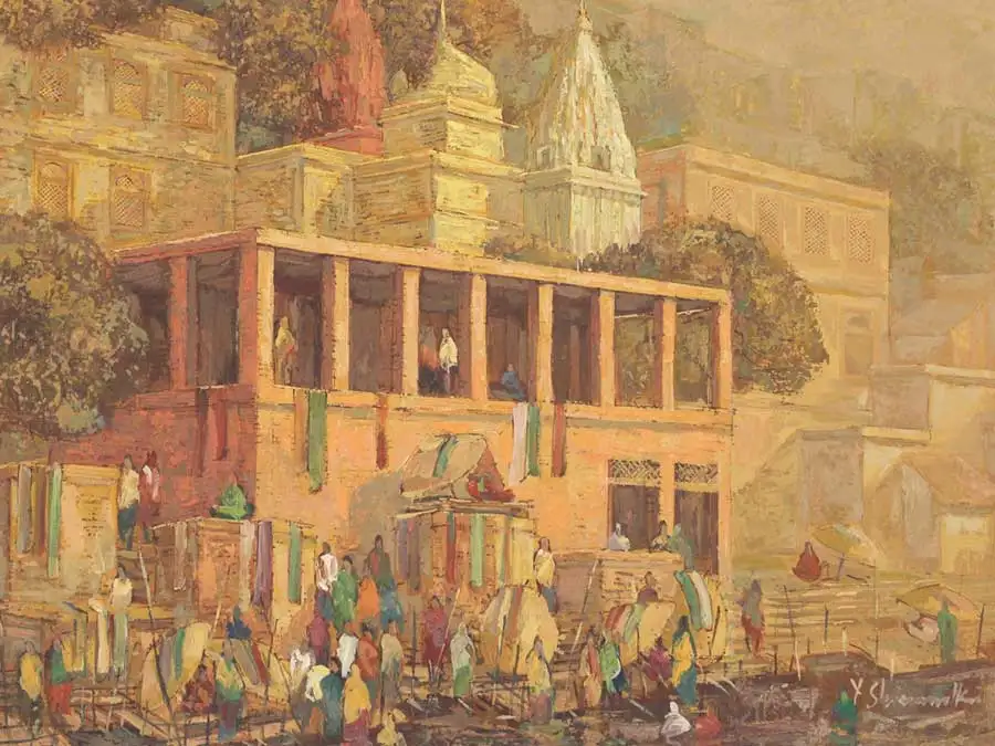 Banaras by Yashwant Shirwadkar