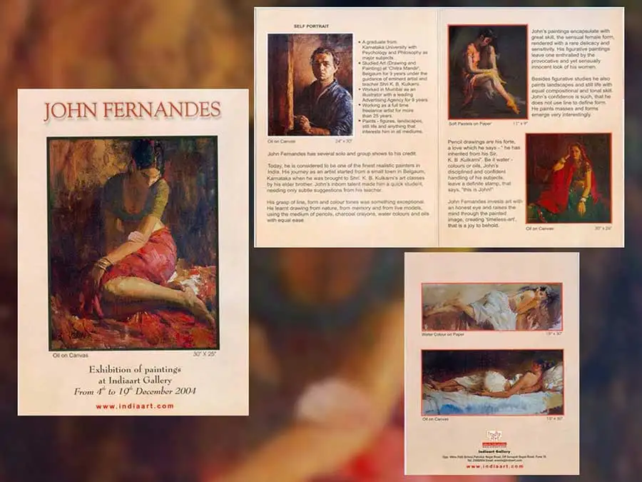 John Fernandes Exhibition of Paintings