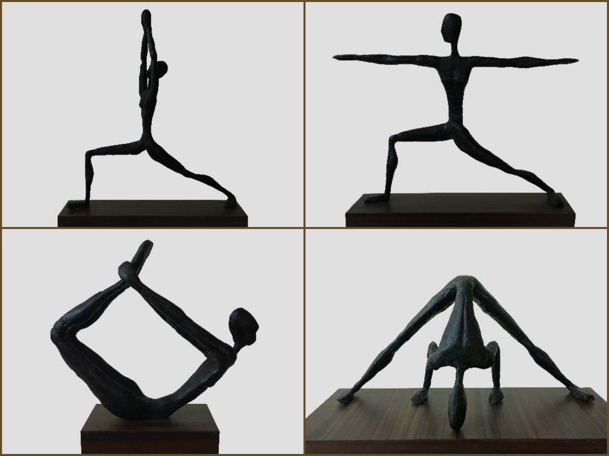 Yoga in Bronze