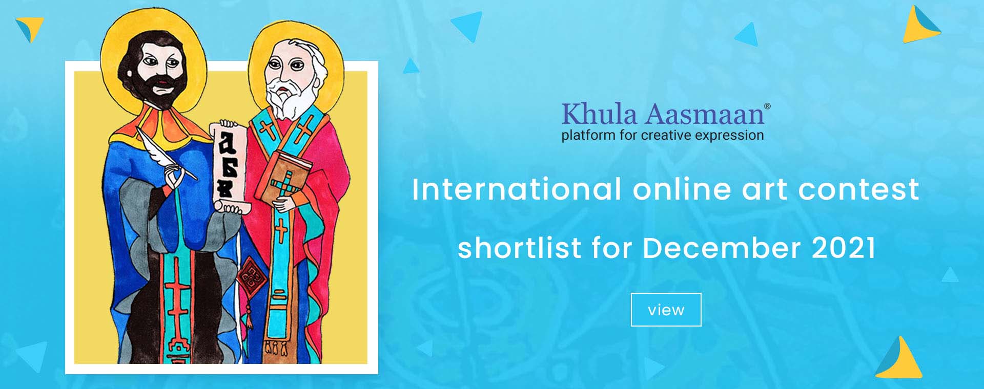 Shortlist for Khula Aasmaan art contest from December 2021