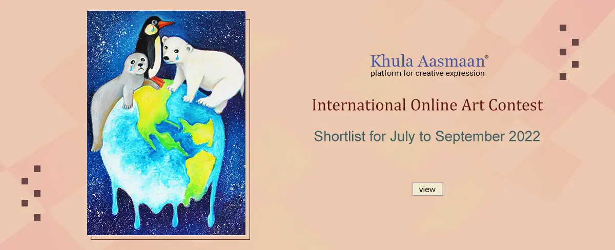 Khula Aasmaan art contets shortlist for July to September 2022