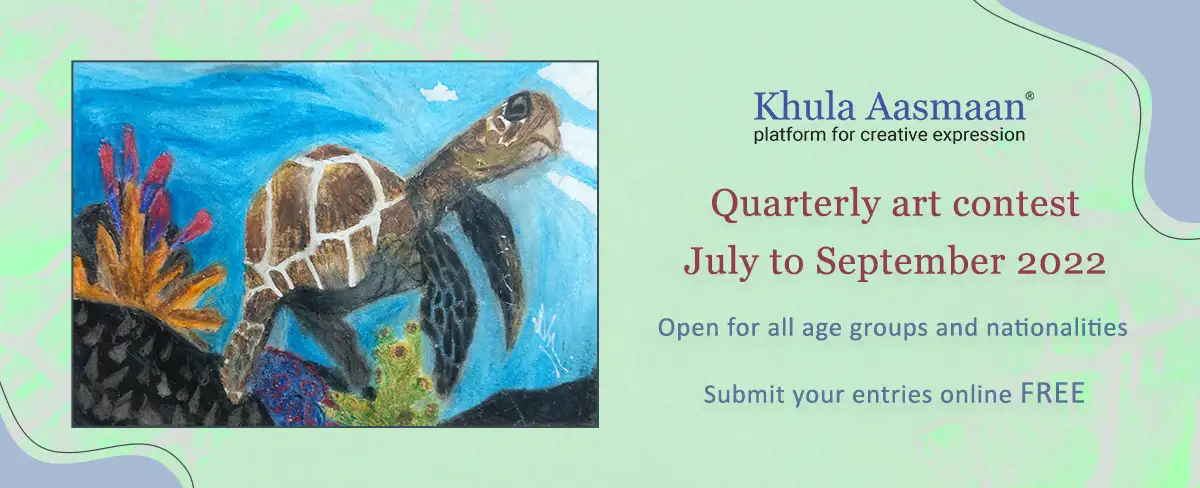 Participate in Khula Aasmaan art contest