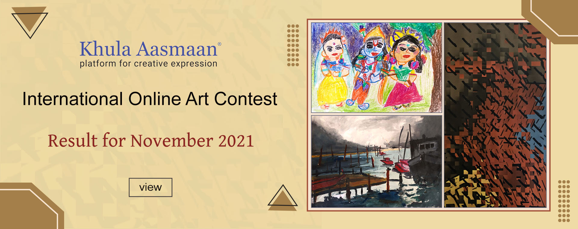 Drawing and Painting competition result for November 2021
