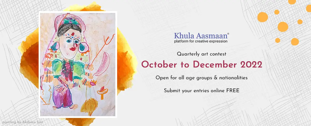 Participate in Khula Aasmaan Oct to Dec 2022 quarterly art contest